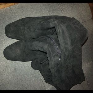 SUEDE OVER THE KNEE BOOTS